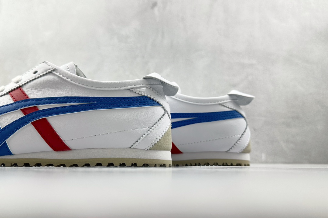 SC版 140 渠道特供 二层跑量 Onitsuka Tiger鬼冢虎 MEXICO 66 白蓝红 DL408-0146