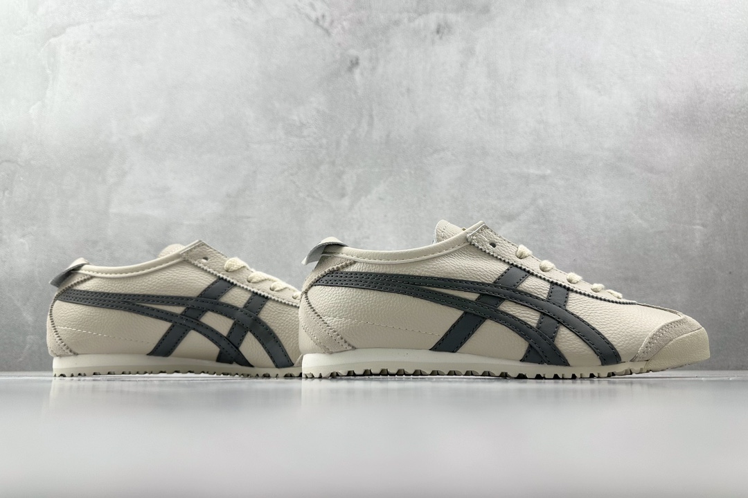 SC版 140 渠道特供 二层跑量 Onitsuka Tiger鬼冢虎 MEXICO 66 燕麦色 1183A201-250