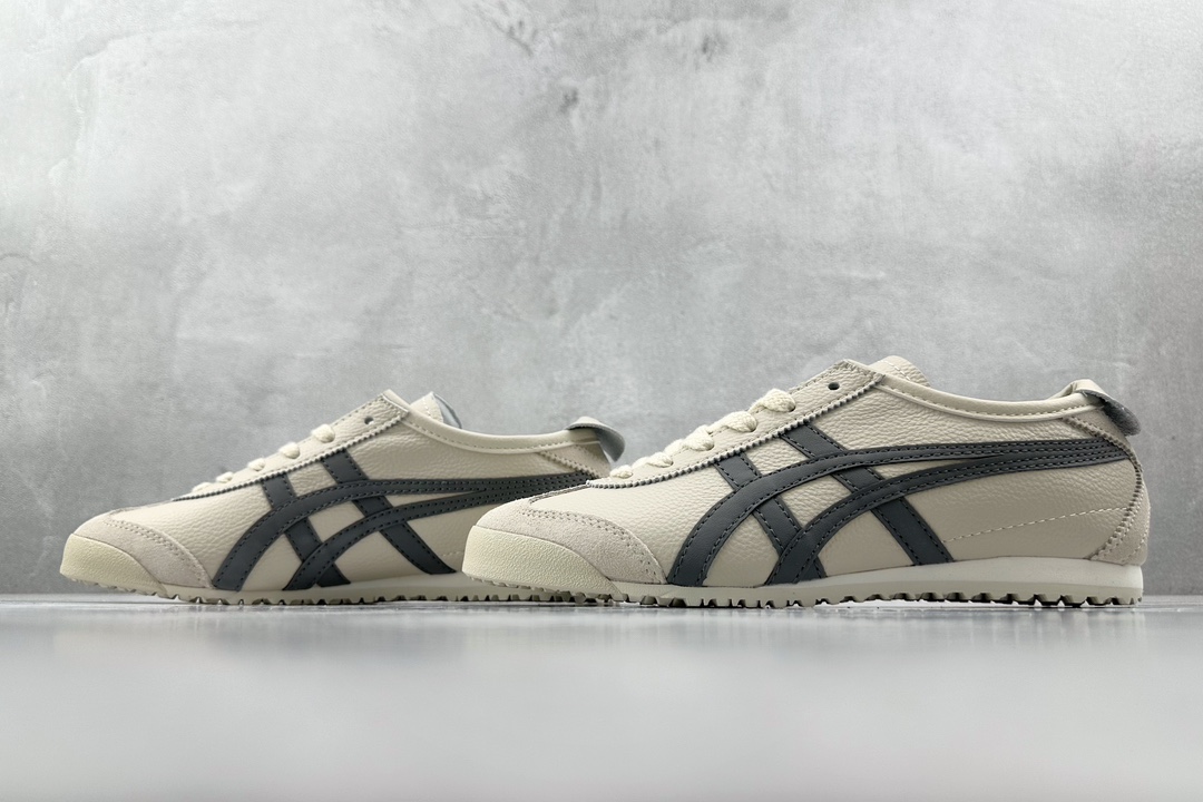 SC版 140 渠道特供 二层跑量 Onitsuka Tiger鬼冢虎 MEXICO 66 燕麦色 1183A201-250