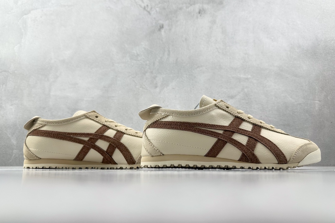 SC版 140 渠道特供 二层跑量 Onitsuka Tiger鬼冢虎 MEXICO 66 米棕 1183B391-251