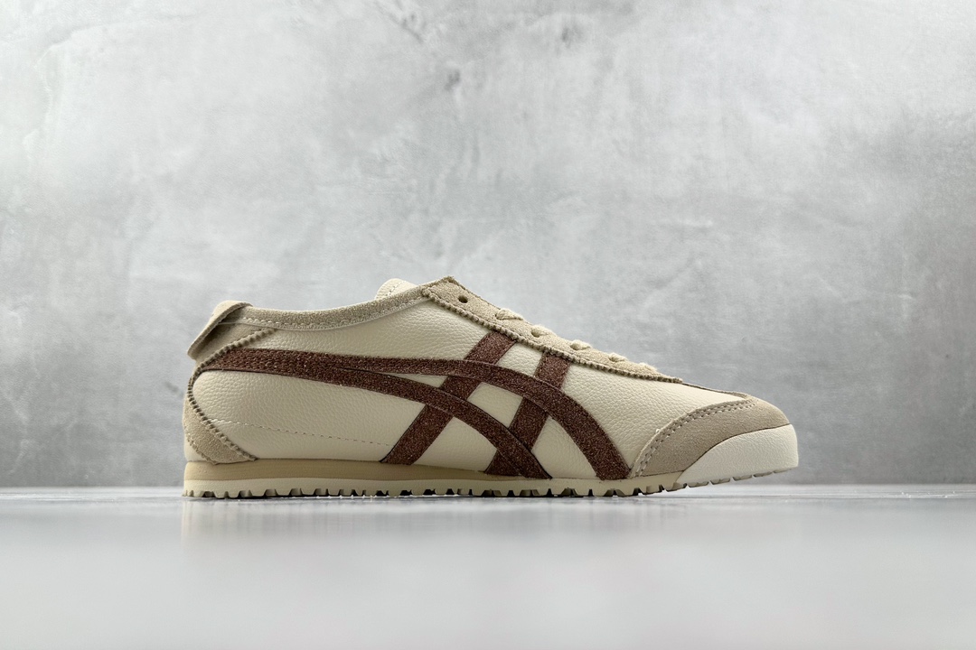 SC版 140 渠道特供 二层跑量 Onitsuka Tiger鬼冢虎 MEXICO 66 米棕 1183B391-251