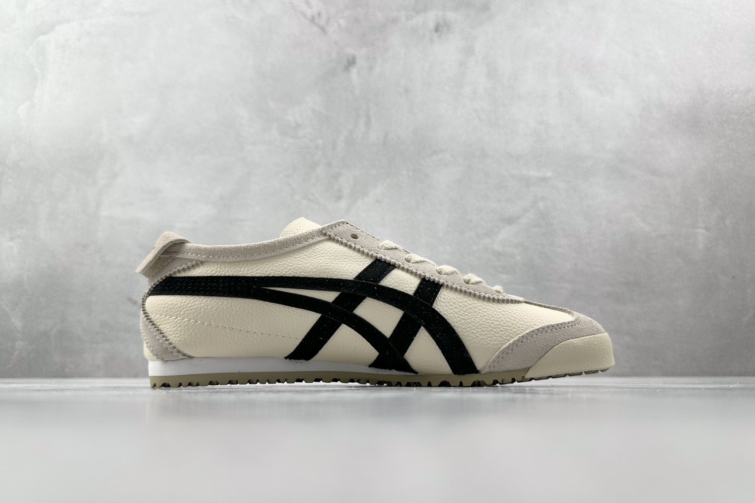 SC版 140 渠道特供 二层跑量 Onitsuka Tiger鬼冢虎 MEXICO 66 桦木黑 1183B391-200