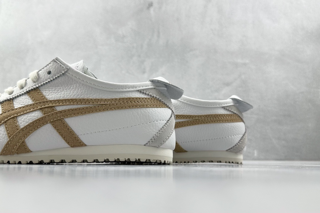 Channel special supply second-floor running volume Onitsuka Tiger Ghost Tiger MEXICO 66 white brown 1183A693-101