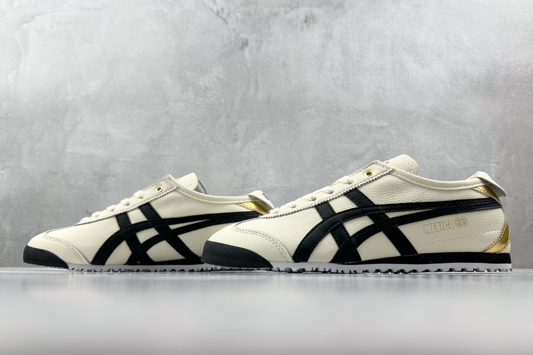 SC版 140 渠道特供 二层跑量 Onitsuka Tiger鬼冢虎  MEXICO 66 乳白色 1183B493-100