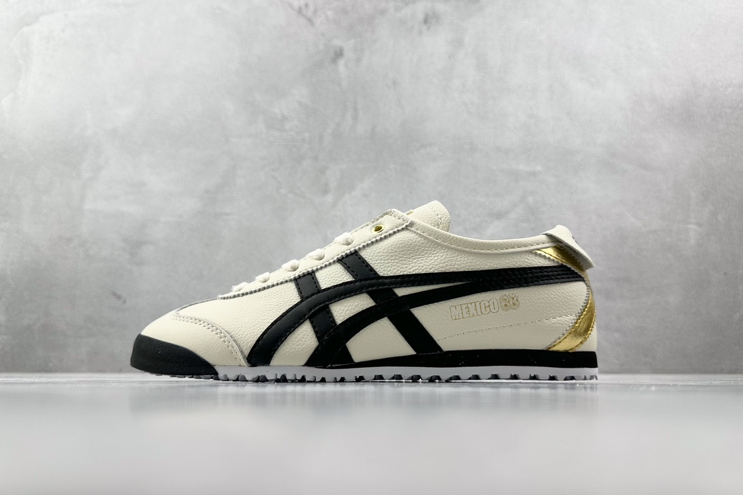 SC版 140 渠道特供 二层跑量 Onitsuka Tiger鬼冢虎  MEXICO 66 乳白色 1183B493-100