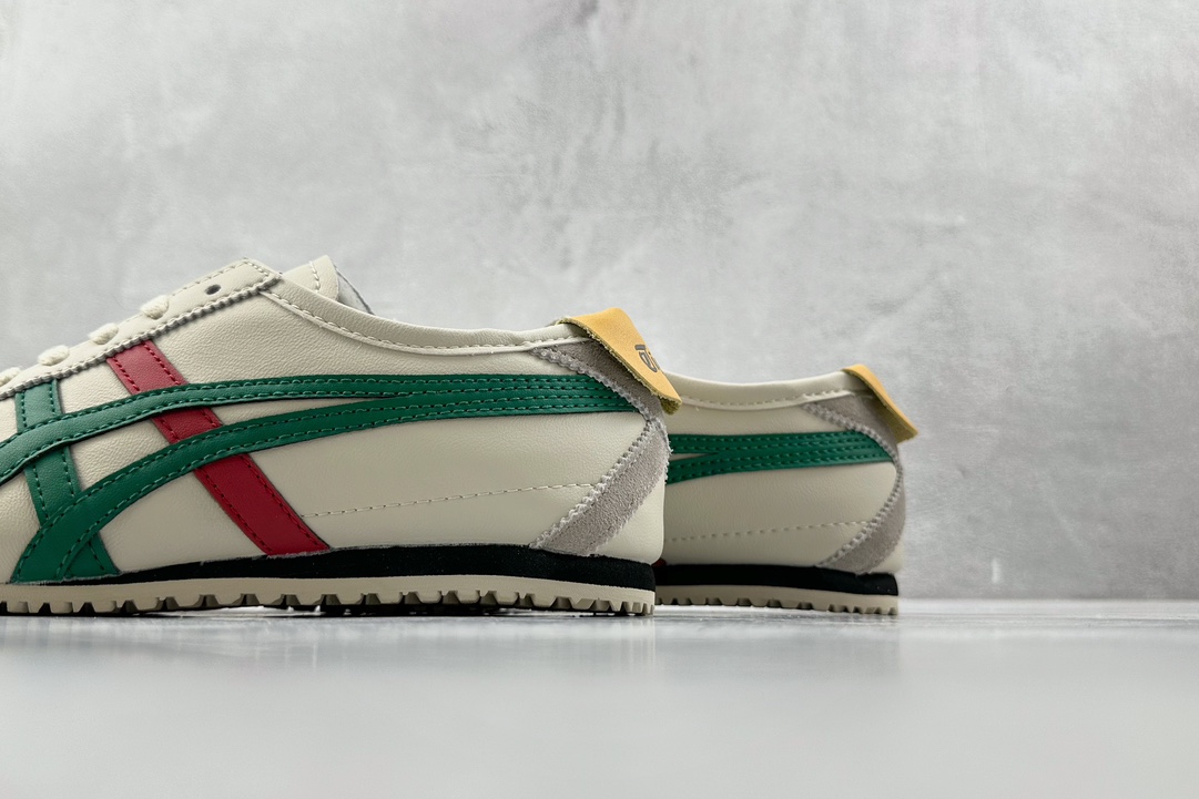 SC版 140 渠道特供 二层跑量 Onitsuka Tiger鬼冢虎  MEXICO 66 巴斯光年 橄榄绿 DL408-1684