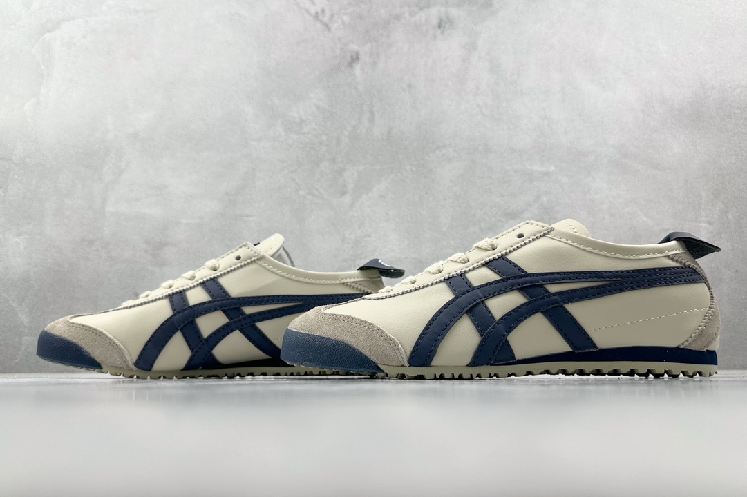 SC版 140 渠道特供 二层跑量 Onitsuka Tiger鬼冢虎  MEXICO 66 藏青 DL408-1659