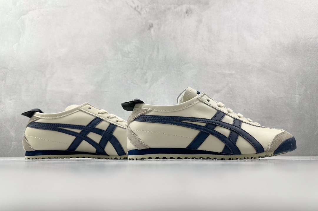 SC版 140 渠道特供 二层跑量 Onitsuka Tiger鬼冢虎  MEXICO 66 藏青 DL408-1659