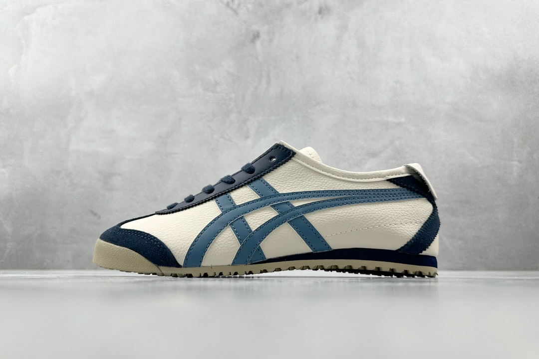 SC版 140 渠道特供 二层跑量 Onitsuka Tiger鬼冢虎  MEXICO 66 白蓝 1183A201-118