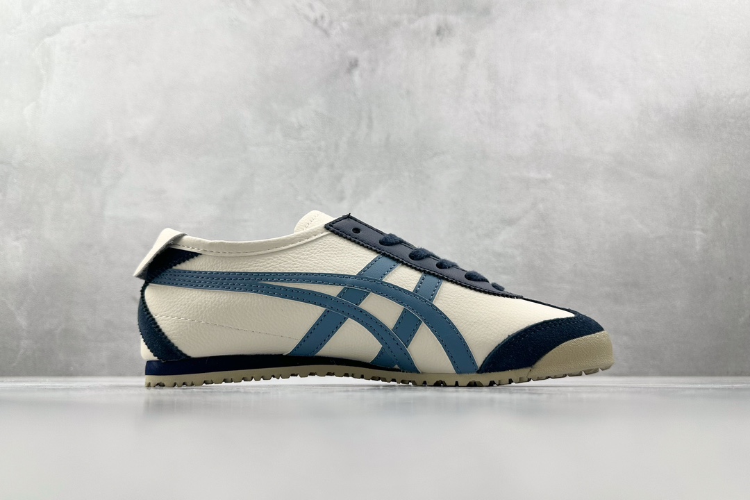 SC版 140 渠道特供 二层跑量 Onitsuka Tiger鬼冢虎  MEXICO 66 白蓝 1183A201-118