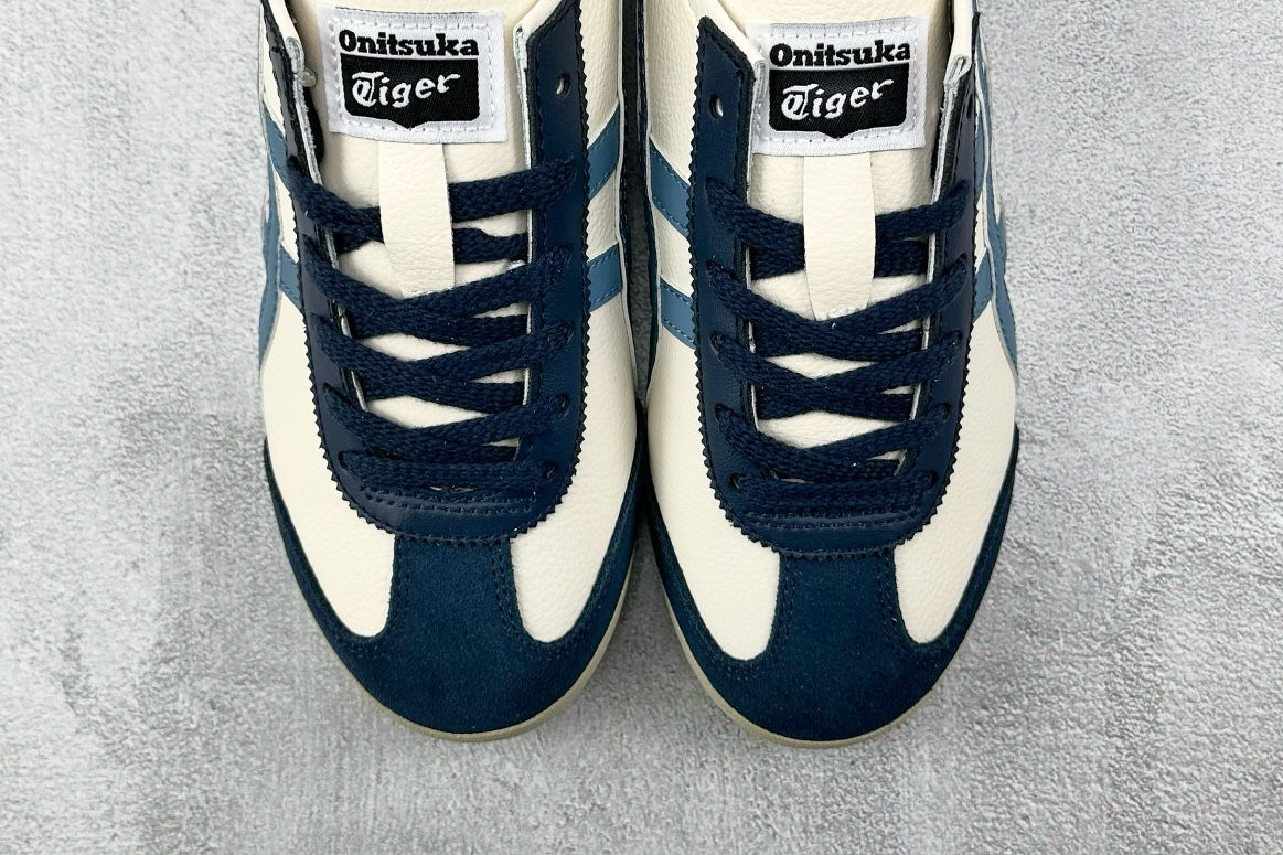 SC版 140 渠道特供 二层跑量 Onitsuka Tiger鬼冢虎  MEXICO 66 白蓝 1183A201-118