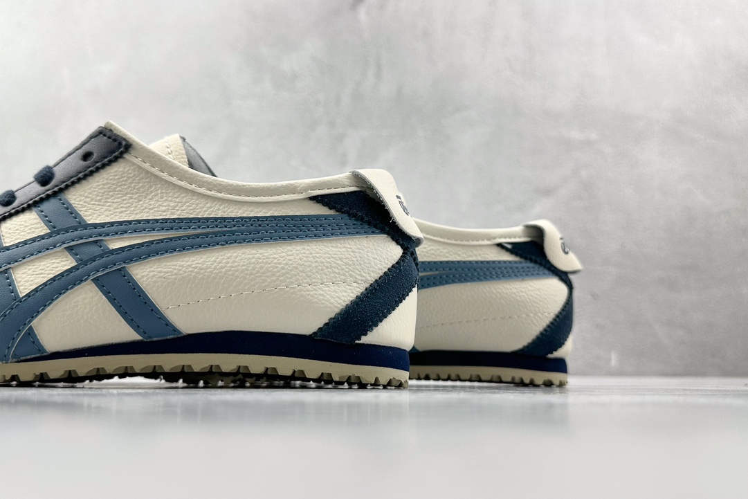 SC版 140 渠道特供 二层跑量 Onitsuka Tiger鬼冢虎  MEXICO 66 白蓝 1183A201-118