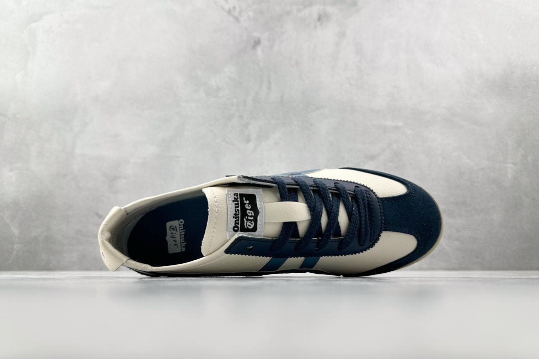 SC版 140 渠道特供 二层跑量 Onitsuka Tiger鬼冢虎  MEXICO 66 白蓝 1183A201-118