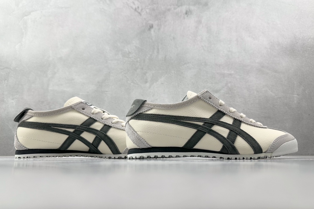 SC版 140 渠道特供 二层跑量 Onitsuka Tiger鬼冢虎  MEXICO 66 米灰  1183C076-100