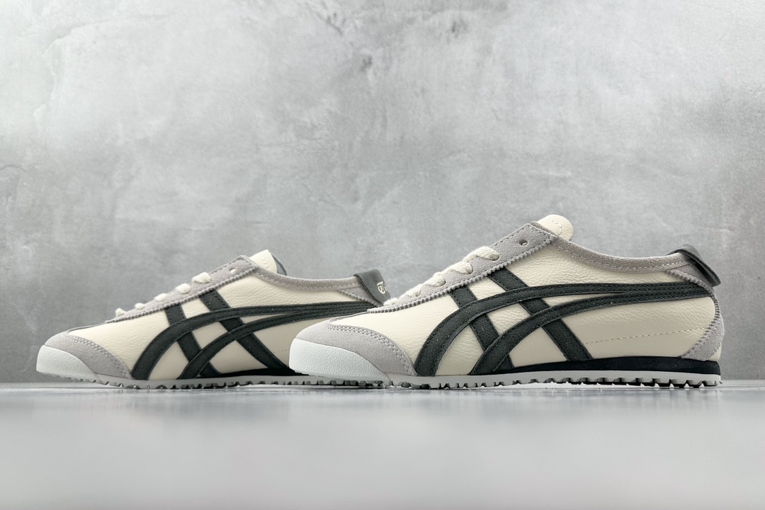 SC版 140 渠道特供 二层跑量 Onitsuka Tiger鬼冢虎  MEXICO 66 米灰  1183C076-100