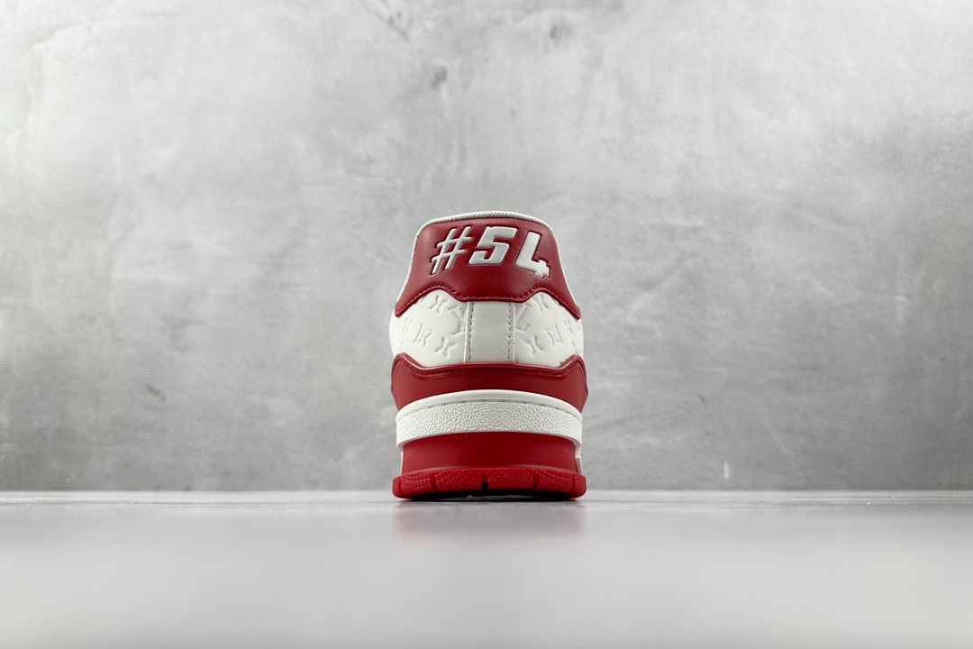 PB支线 270 最强跑量性价比 LOUIS VUITTON Trainer 白红色 1AANFH