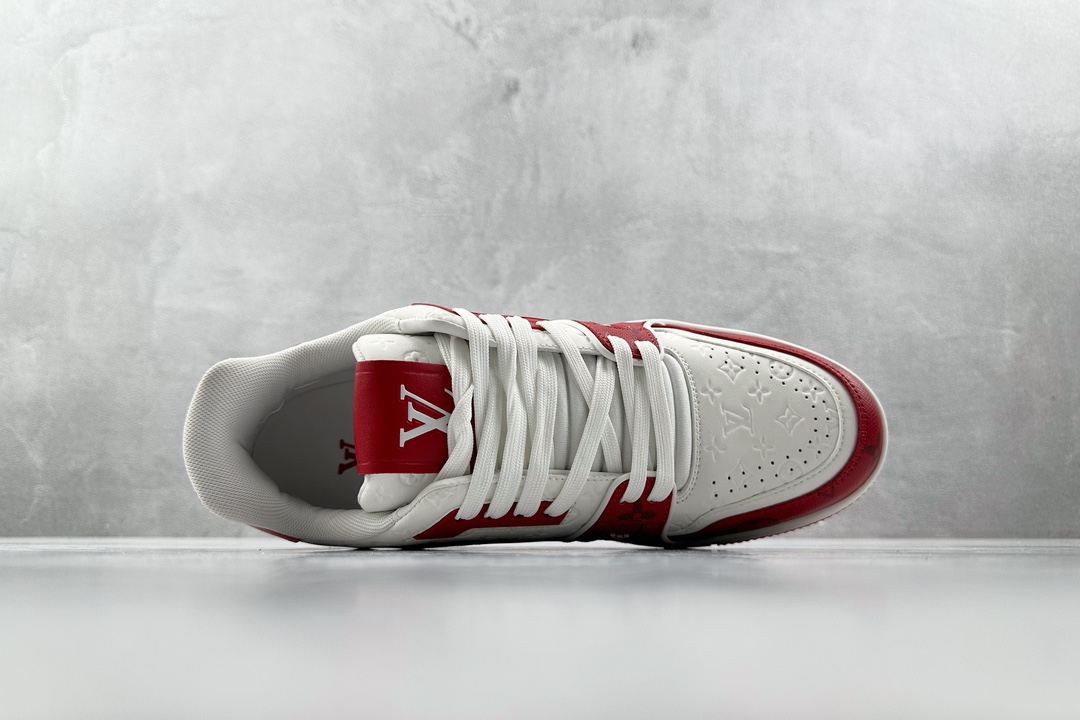 PB支线 270 最强跑量性价比 LOUIS VUITTON Trainer 白红色 1AANFH