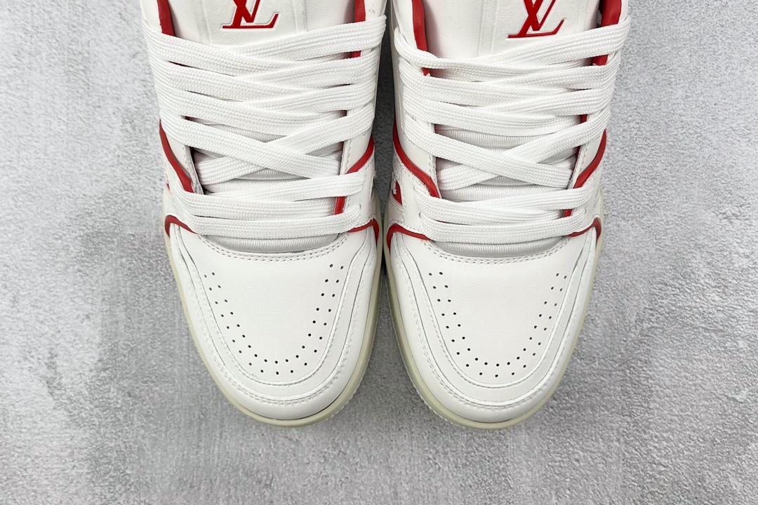 PB支线 270 最强跑量性价比 LOUIS VUITTON Trainer 红白 1A8ZPR