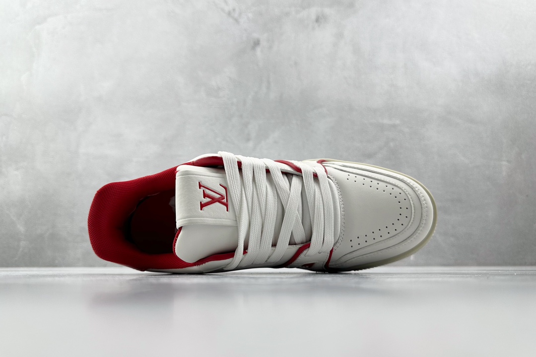 PB支线 270 最强跑量性价比 LOUIS VUITTON Trainer 红白 1A8ZPR
