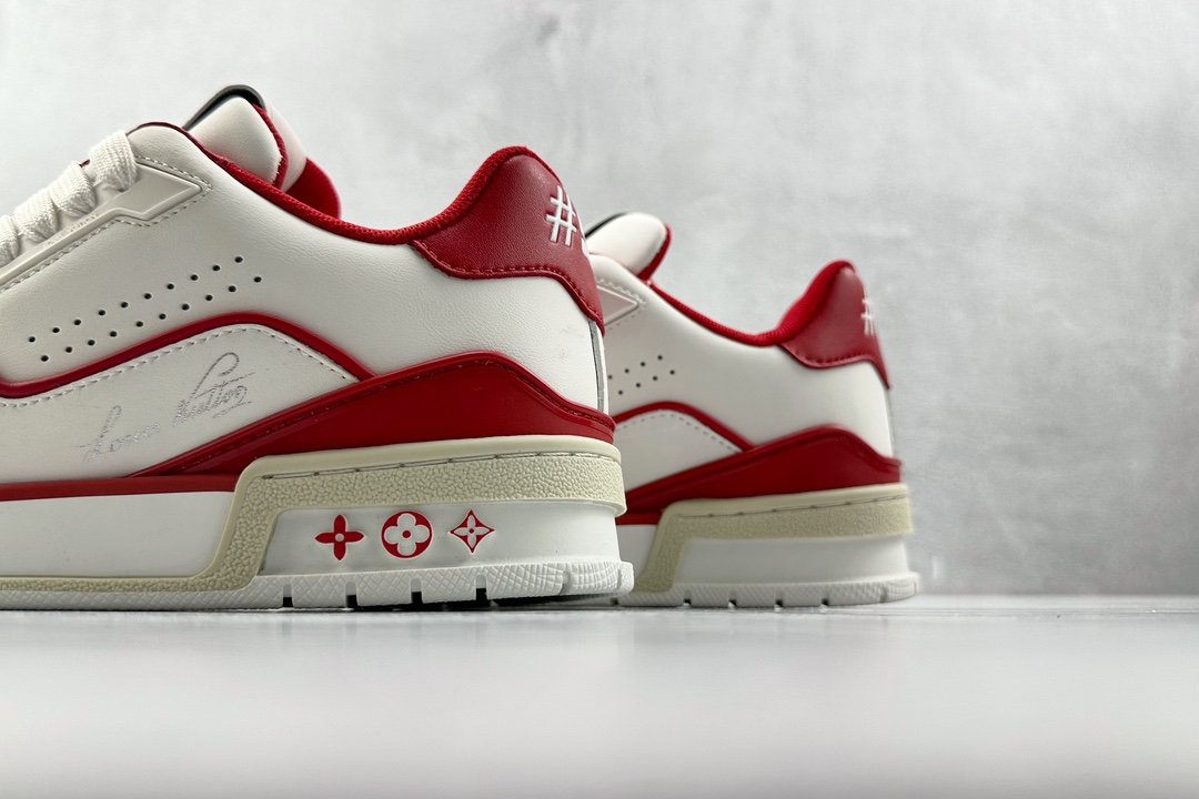 PB支线 270 最强跑量性价比 LOUIS VUITTON Trainer 红白 1A8ZPR
