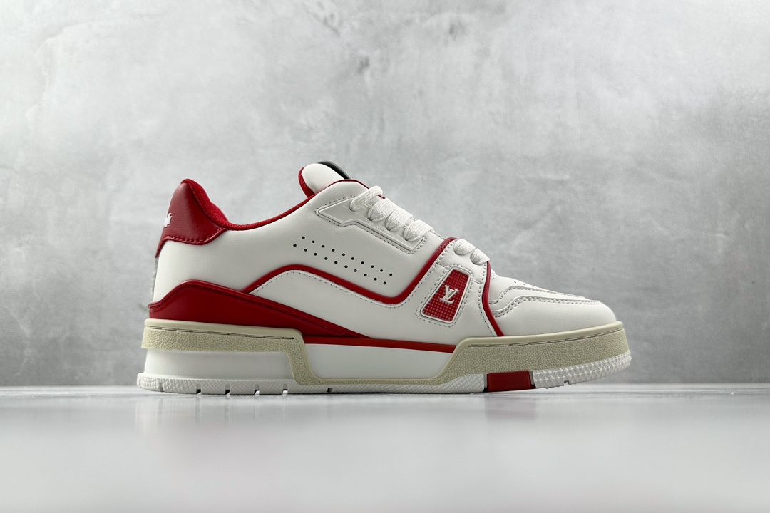 PB支线 270 最强跑量性价比 LOUIS VUITTON Trainer 红白 1A8ZPR