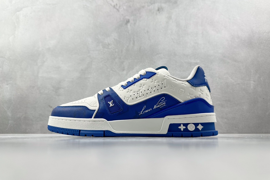 PB支线 270 最强跑量性价比 LOUIS VUITTON Trainer 白蓝 1AANEV