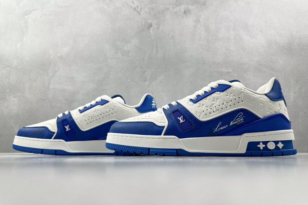 PB支线 270 最强跑量性价比 LOUIS VUITTON Trainer 白蓝 1AANEV