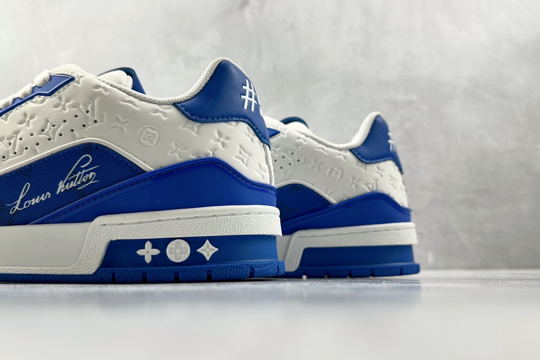 PB支线 270 最强跑量性价比 LOUIS VUITTON Trainer 白蓝 1AANEV