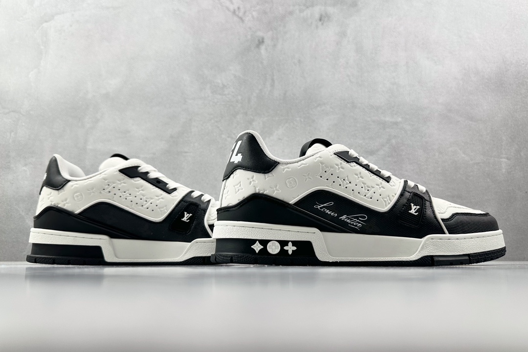 PB支线 270 最强跑量性价比 LOUIS VUITTON Trainer 白黑 1AANED
