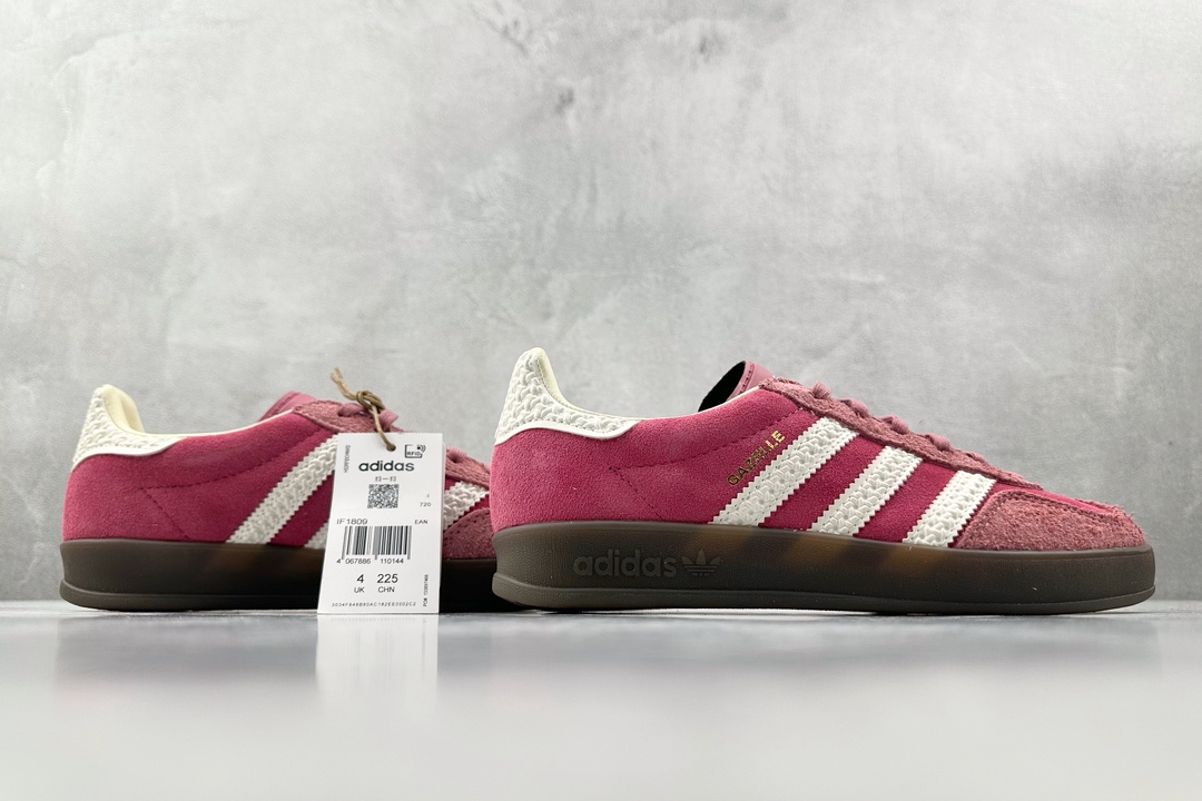 VT 200 外贸批次 adidas originals Gazelle Indoor 粉红  IF1809