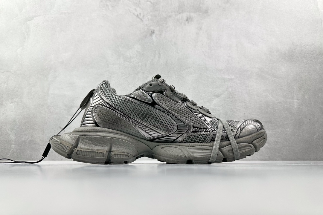 总裁Plus 480 顶级原版 Balenciaga巴黎世家 3XL网布 银灰  734734Ｗ3XL11210