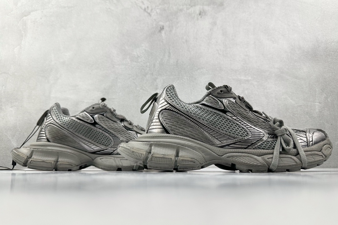 总裁Plus 480 顶级原版 Balenciaga巴黎世家 3XL网布 银灰  734734Ｗ3XL11210