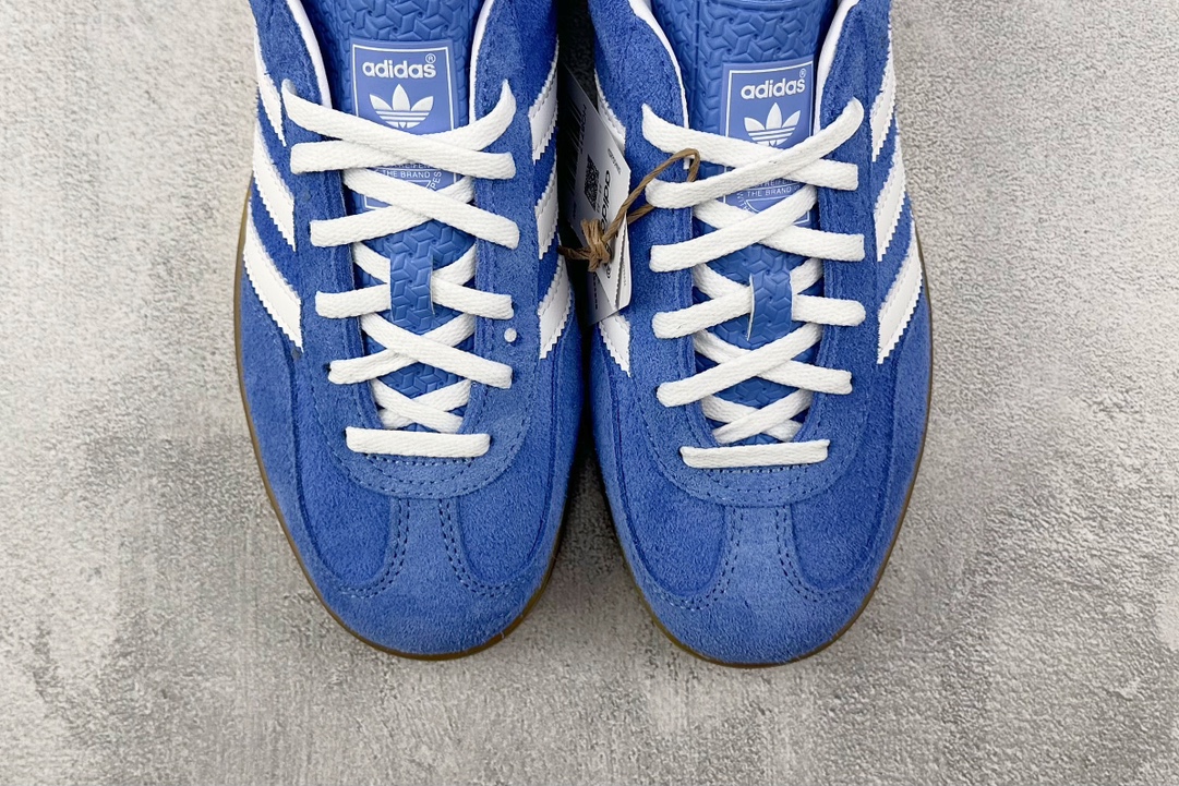 VT 200 外贸批次 adidas originals Gazelle Indoor蓝白棕  HQ8717