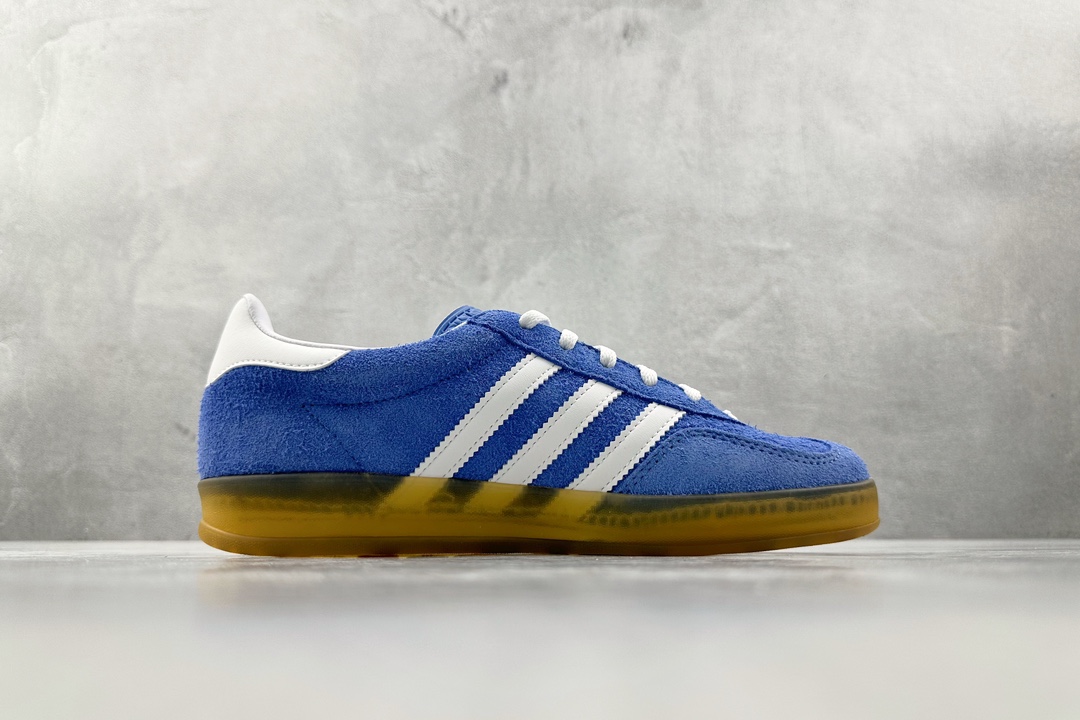 VT 200 外贸批次 adidas originals Gazelle Indoor蓝白棕  HQ8717