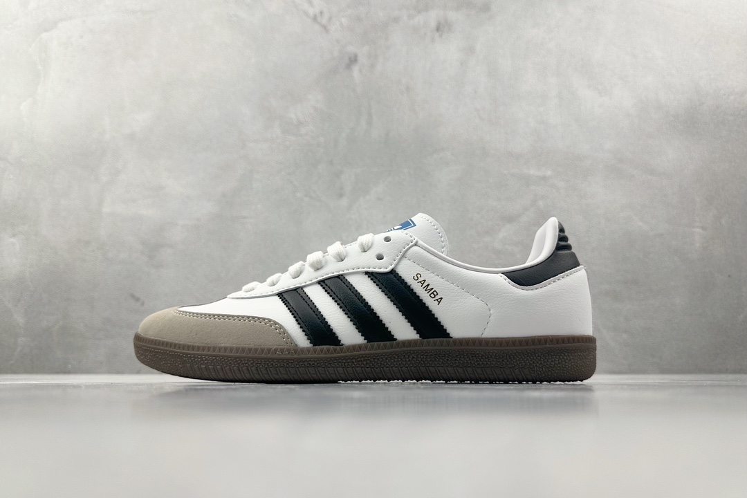 VT 170 外贸批次 adidas originals Samba Vegan 白黑 H01877