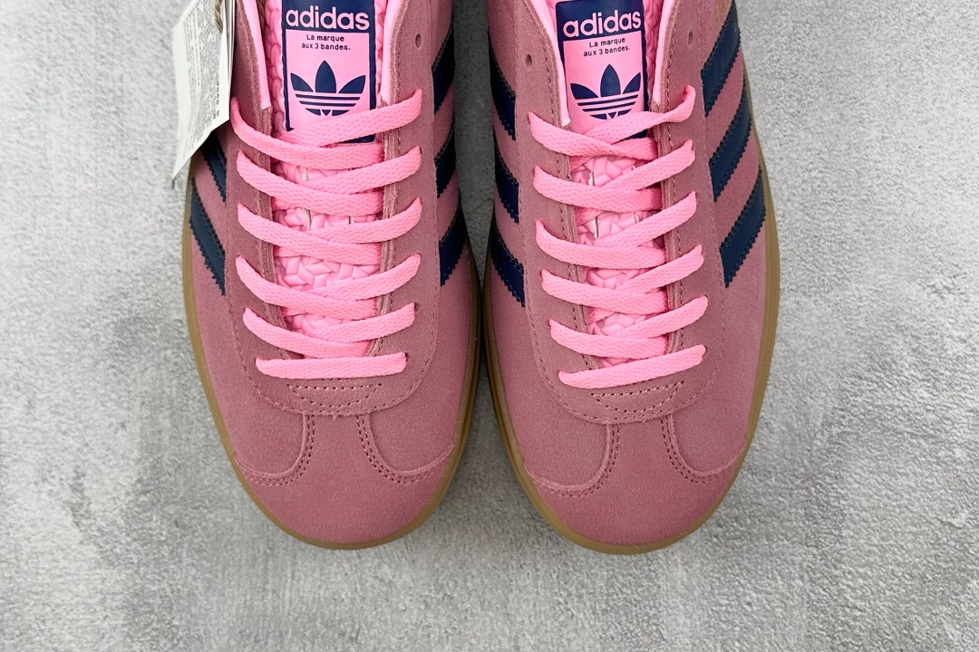 HG版 品质升级 180 adidas originals Gazelle Bold粉色 H06122