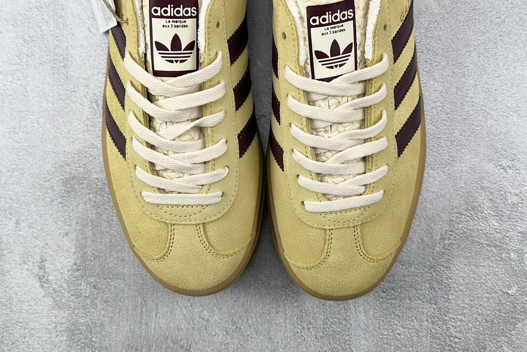 HG版 品质升级 180 adidas originals Gazelle 黄色 IF5937