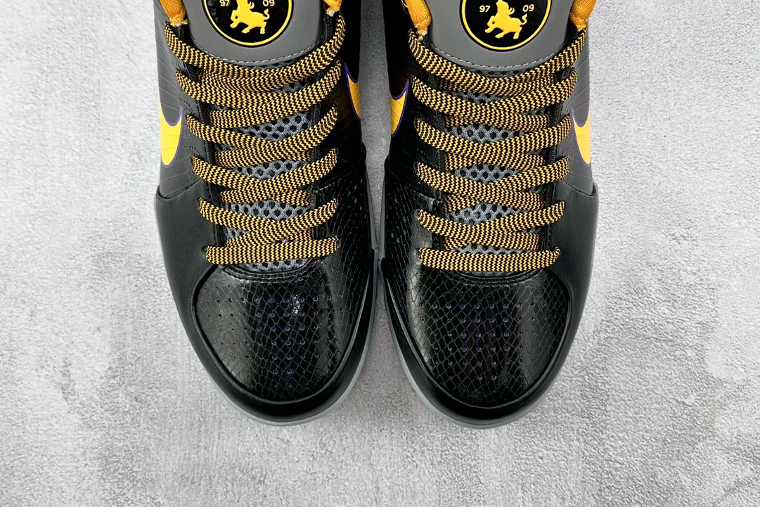 特价 市售最高版本 Nike Zoom Kobe 4 Protro Carpe Diem 及时行乐黑黄 