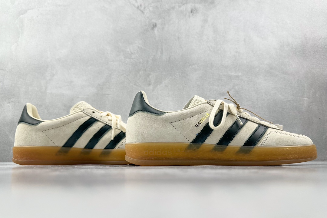 Zx神版 190 adidas originals Gazelle Indoor 米黑 IH7502