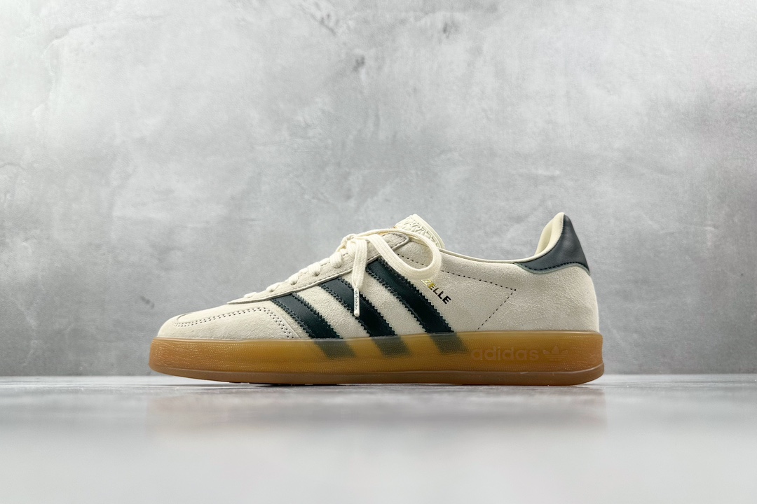 Zx神版 190 adidas originals Gazelle Indoor 米黑 IH7502