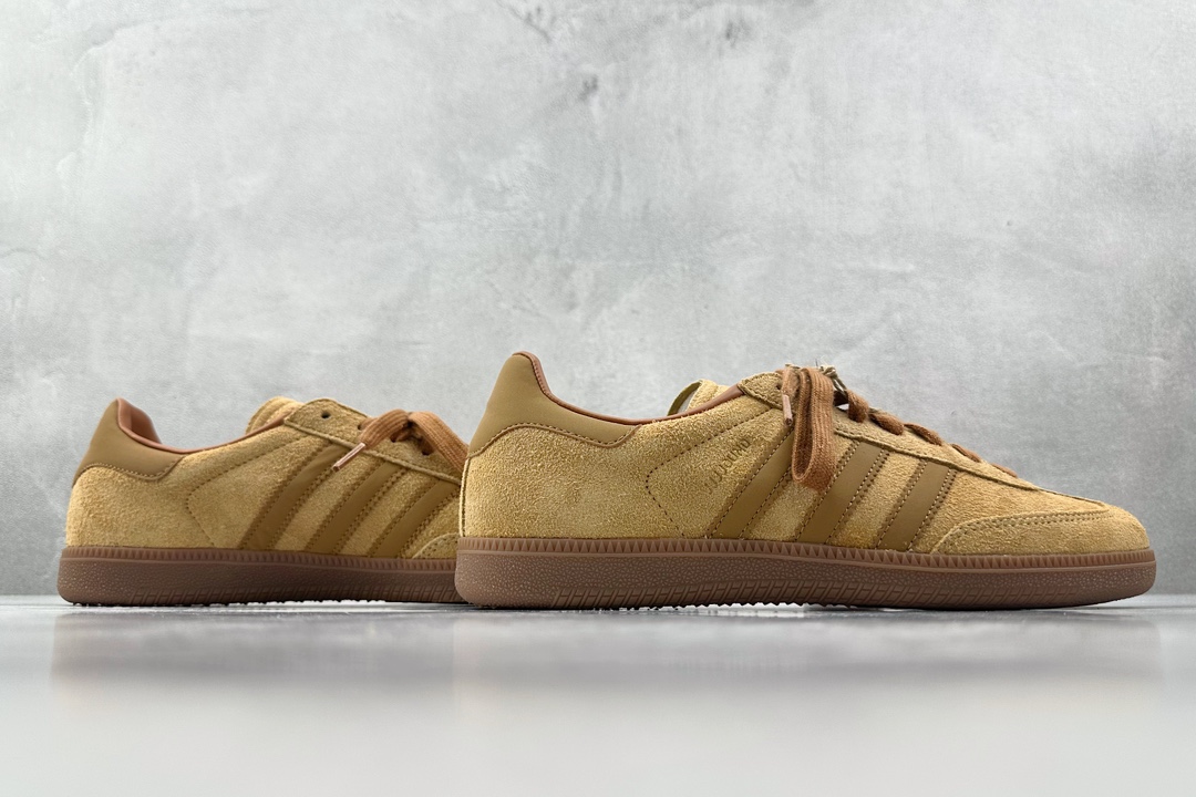 Zx神版 190 JJJJound x adidas originals Samba OG 黄 ID8709