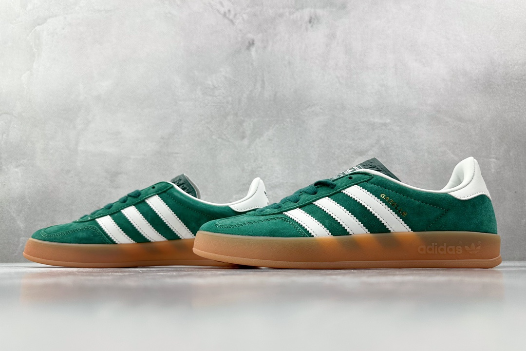 FS 170 Fadidas originals Gazelle Indoor绿白 IG1596