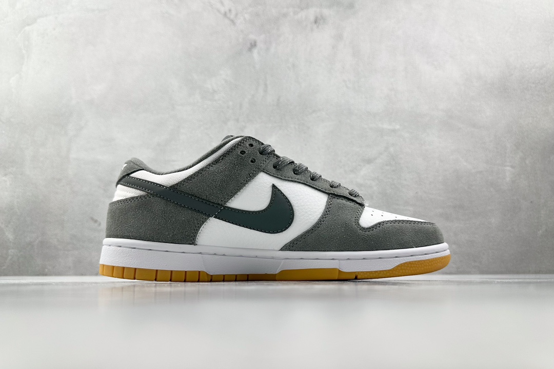 ST 200 免检版 Nike Dunk Low ”Grey Gum”白灰 FV0389-100