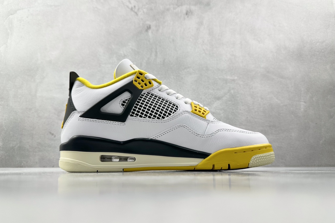 OG出品 450 顶级原版 Jordan Air Jordan 4 白黄 AQ9129-101