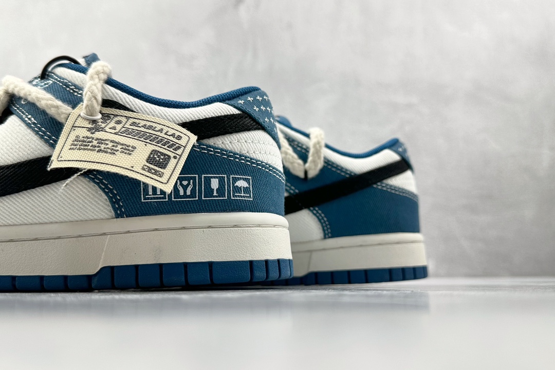 DIY 260 【定制球鞋】 Nike Dunk Low 黑曜石 牛仔蓝 DV0834-101