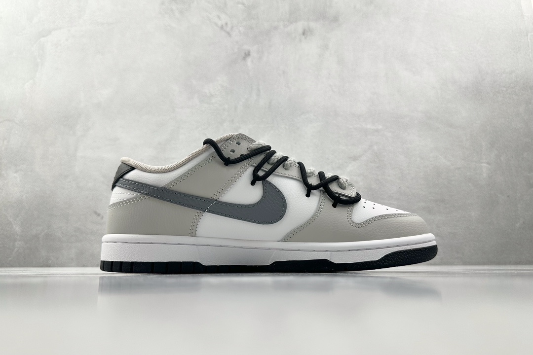 DIY 260 【定制球鞋】 Nike Dunk Low 十字架 黑白灰 FD0661-100