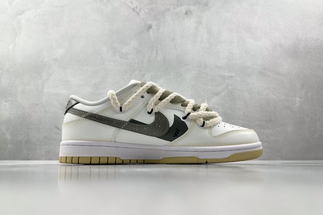 礼盒 DIY 300 【定制球鞋】Nike Dunk Low飞云之巅 棕白 DV0833-100