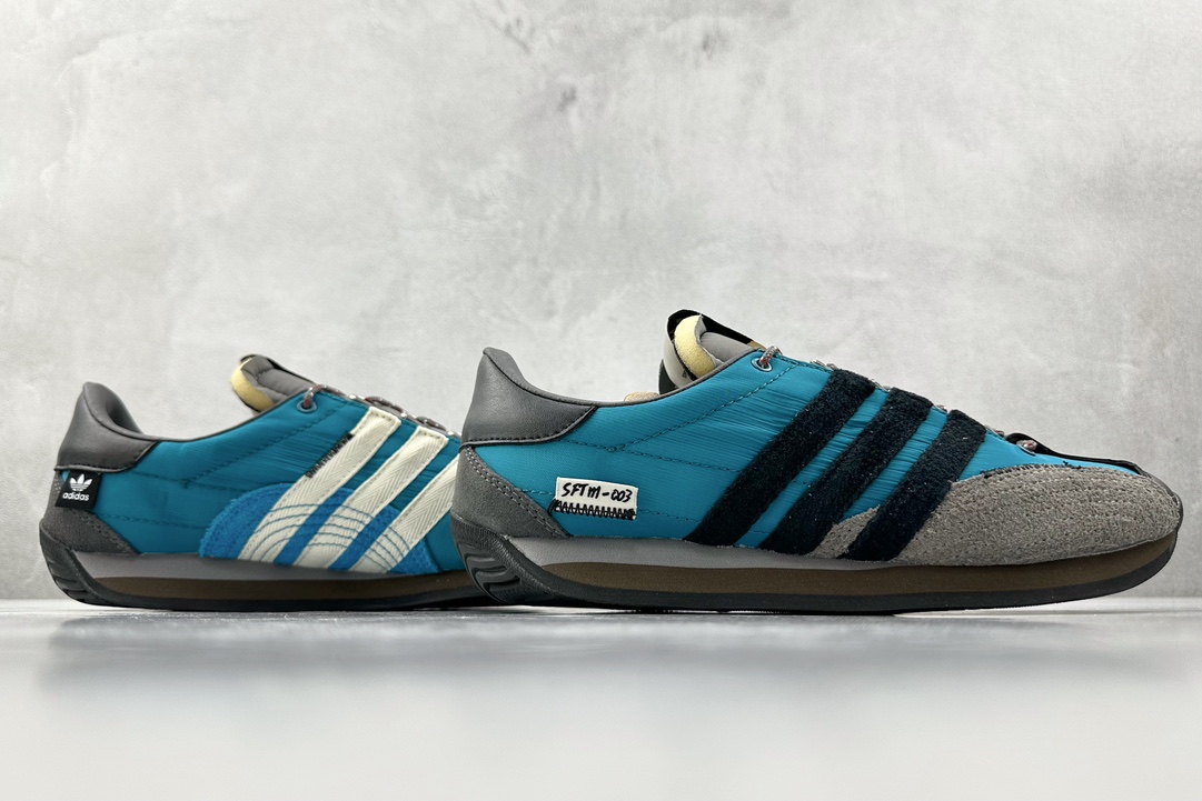 H11 220 平台爆款 SONG FOR THE MUTE x adidas originalsShadowturf黑蓝 ID3545