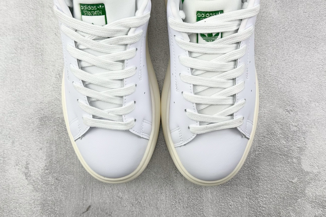 H11 220 平台爆款 adidas originals AdiFOM Stan Smith Mule 白绿 ID2786