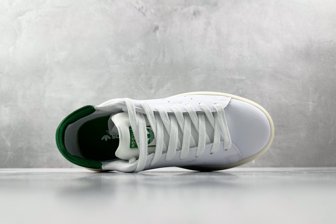 H11 220 平台爆款 adidas originals AdiFOM Stan Smith Mule 白绿 ID2786